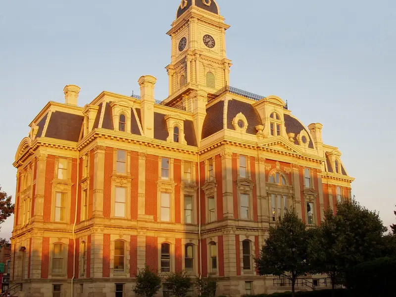 Hamilton County Courthouse on the Noblesville square